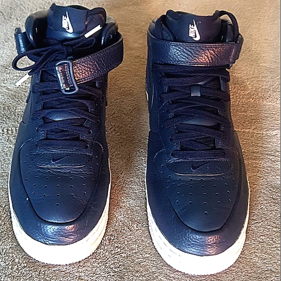 NikeLab AF1. Mid. Blue. Rare. Size 10 - Picture 3 of 6